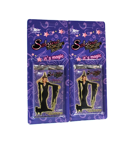 4 Packs Sabrina the Teenage Witch Trading Cards Melissa Joan Heart