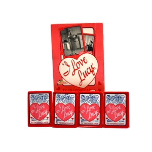 4 Pacotes de I Love Lucy Trading Cards 1991 Lucille Ball