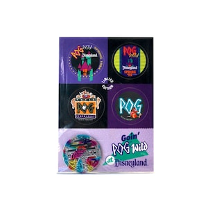 Disneyland Goin Pog Wild Set Spring 1994 WPF World Pog Federation Pogs & Slammer