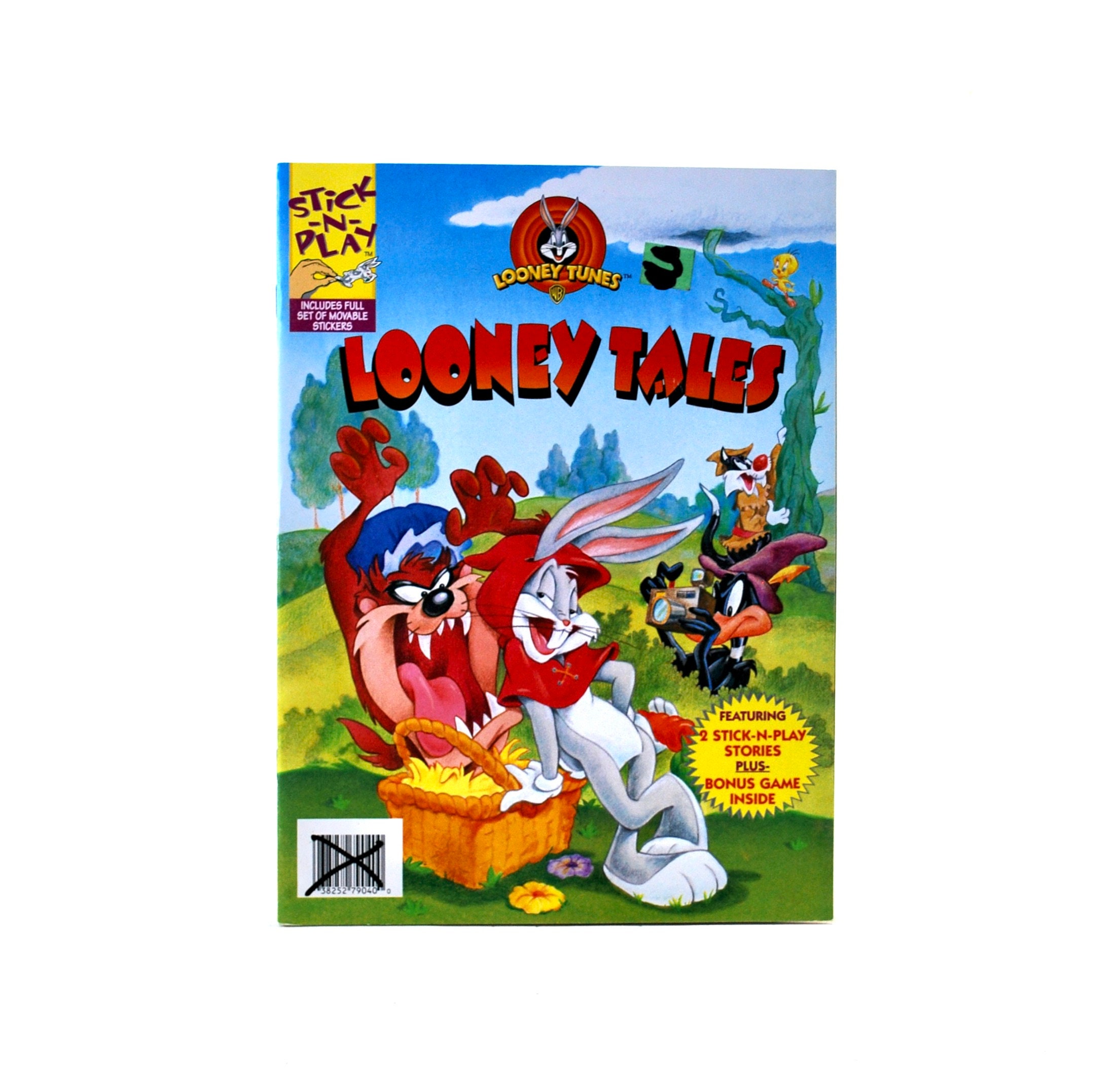 Looney Tunes Stick -N- Play Activity Book by Diamond Publishing