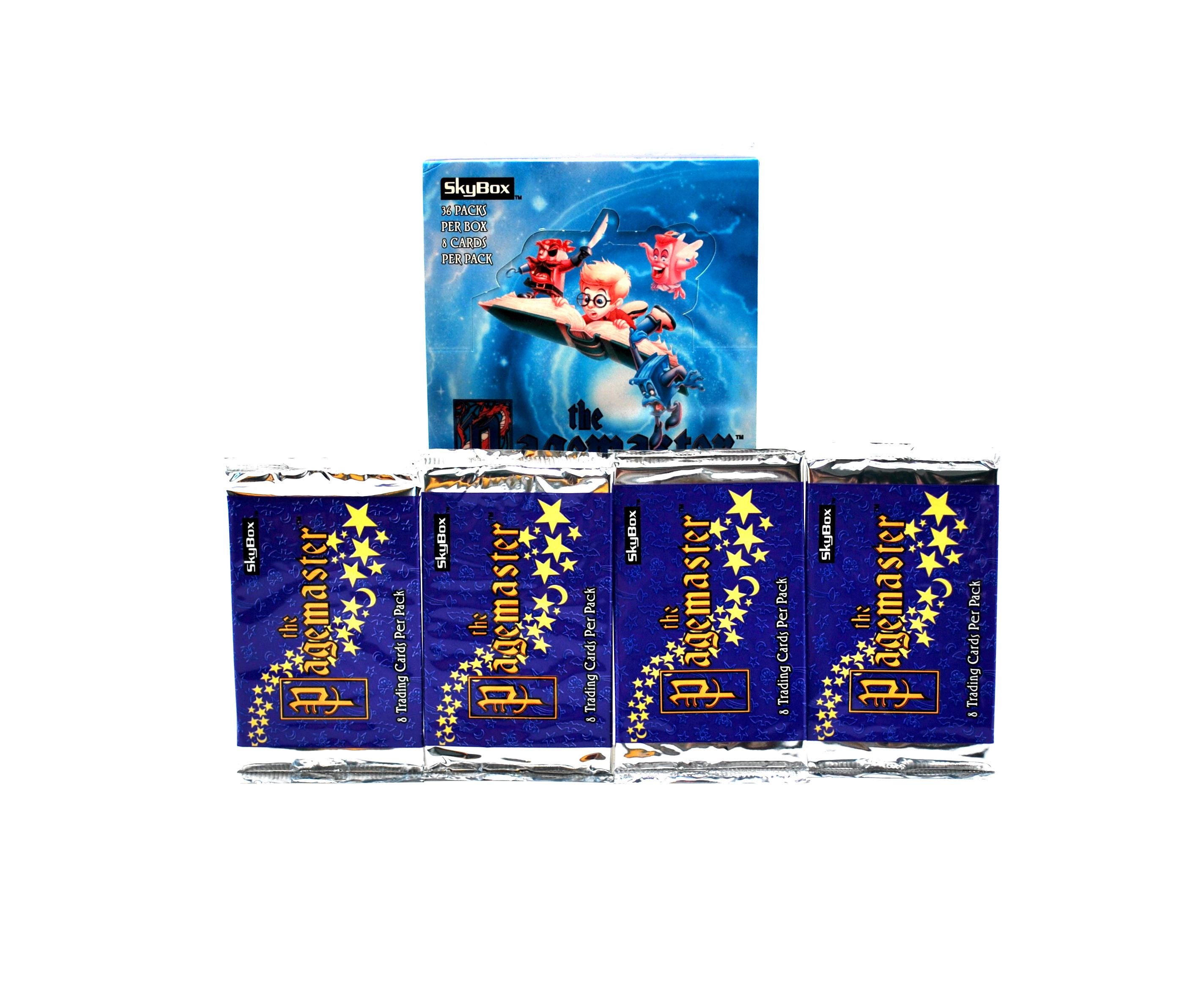 ラスト フォトカードコレクション バッキー・バーンズ 10種コンプ ボックス 4 Packs the Pagemaster Trading Cards by Skybox 1994 - Etsy