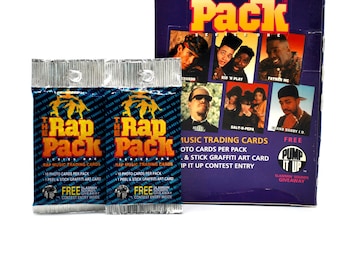 2 Packs of Rap Pack Trading Cards by Premier Cards 1991 Eazy E - Etsy