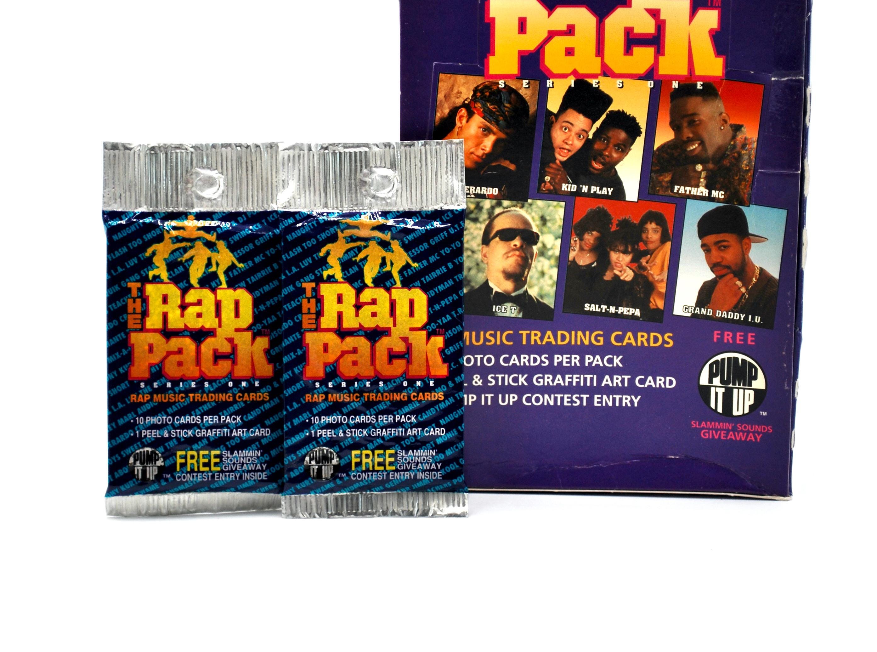 2 Packs of Rap Pack Trading Cards by Premier Cards 1991 Eazy E - Etsy
