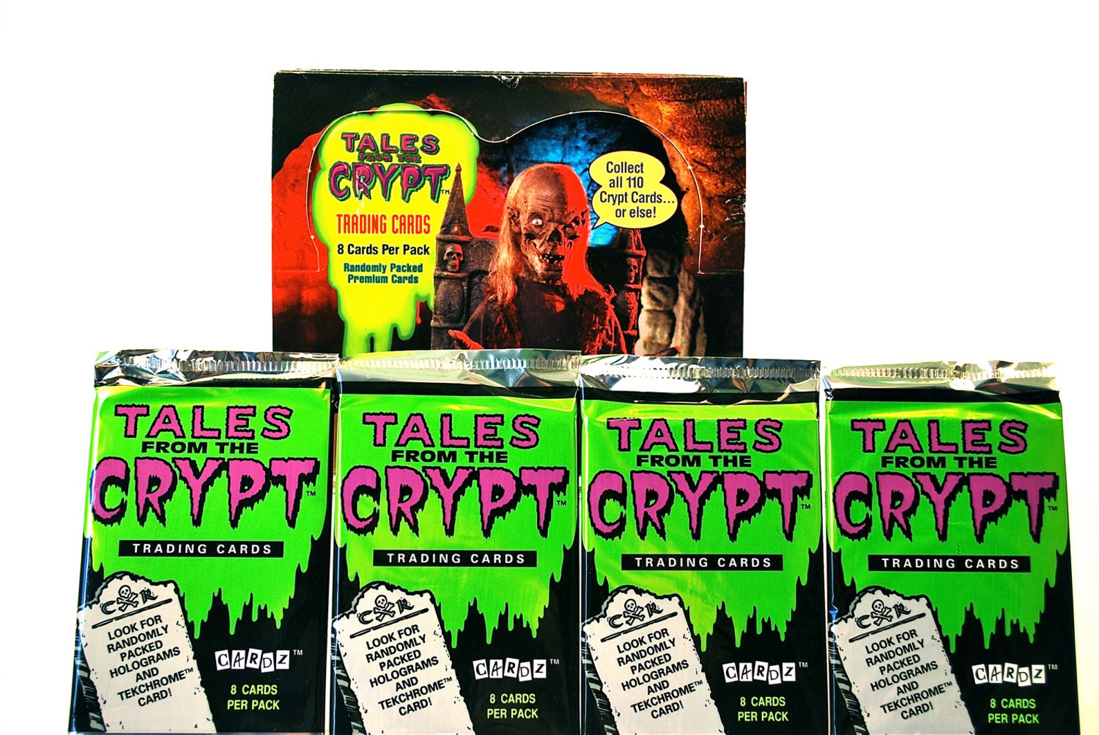 4 Tales From the Crypt Card Packs Etsy