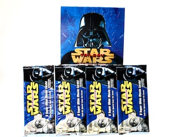 1977年から1983年までのスターウォーズカードとステッカー30枚セット