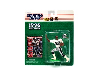 Vintage 1997 Jeff George Oakland Raiders Action Figure - Starting