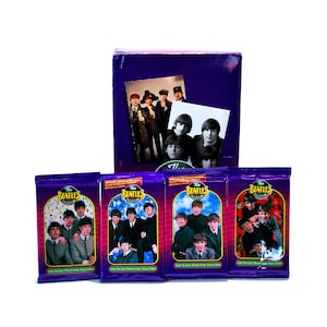 4 Beatles Collection Sammelkartenpackungen von River Group 1993