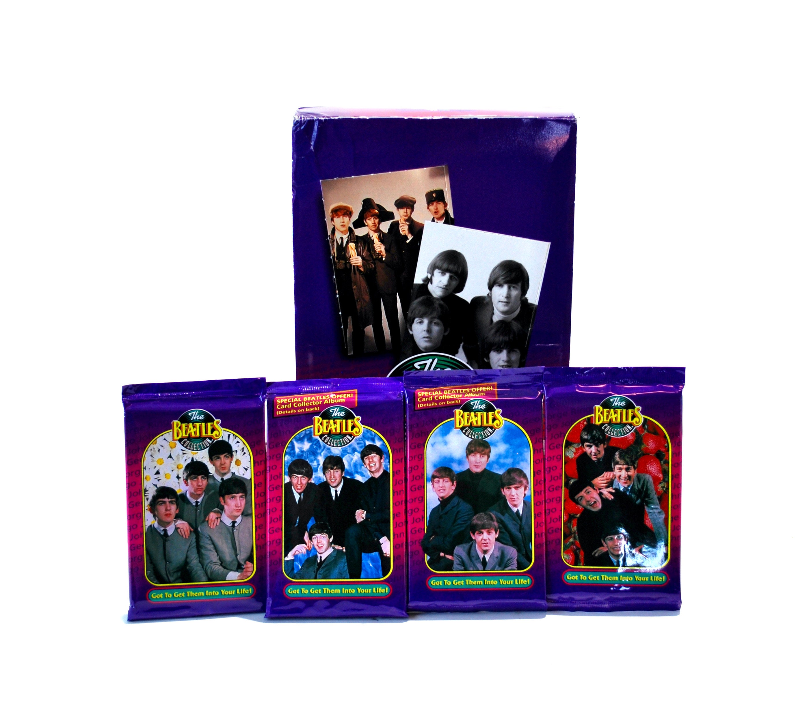 4 Beatles Collection Trading Card Packs by River Group 1993 - Etsy