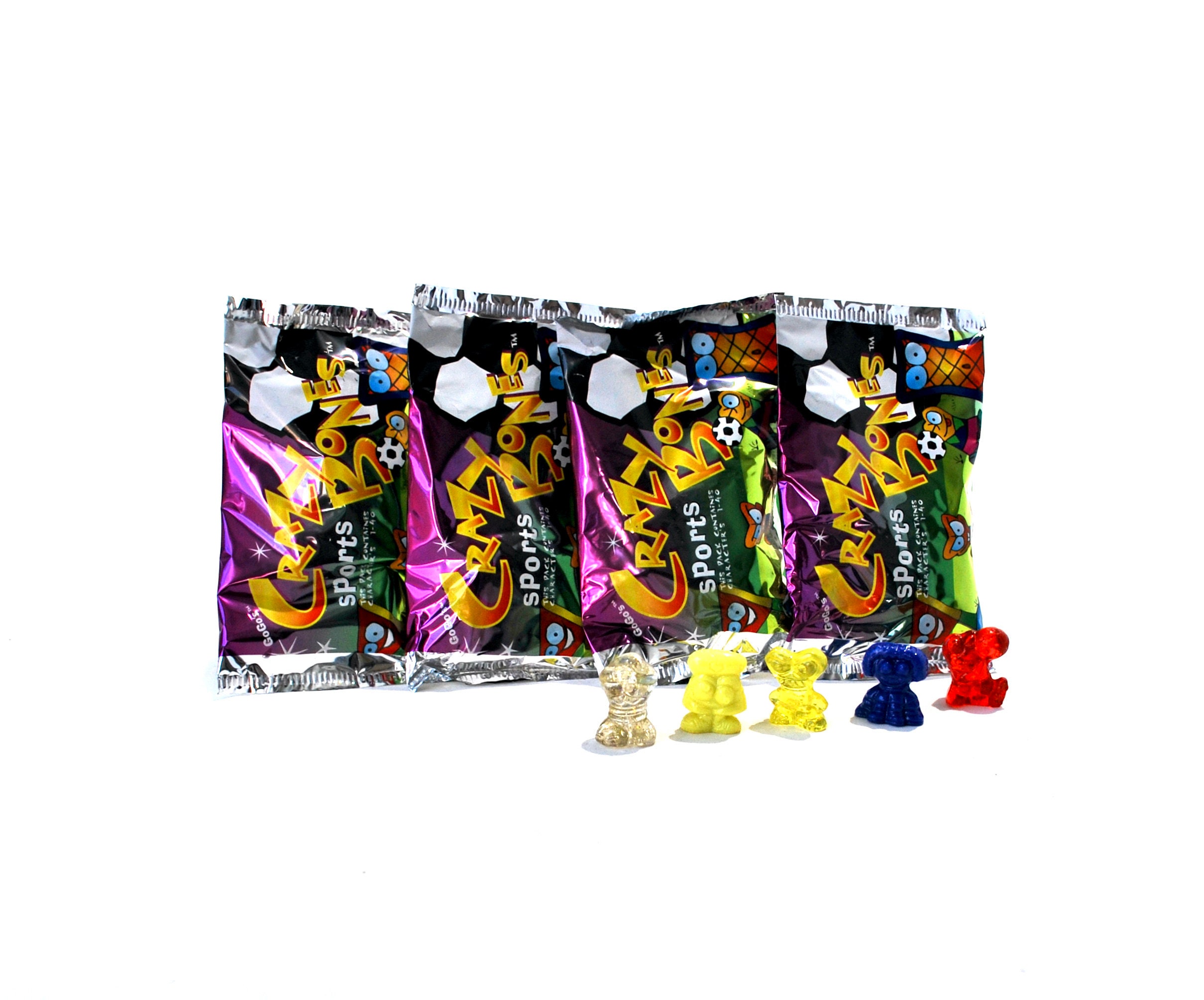 gogo's CRAZY BONES 限定版　16体 Mixed Lot of 16 Gogo's Crazy Bones Loose Figurines with Bag