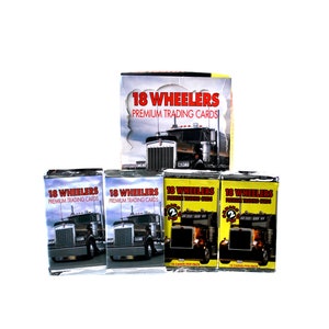 4 paquets de 18 cartes à collectionner Wheelers, séries 1 et 2 1994
