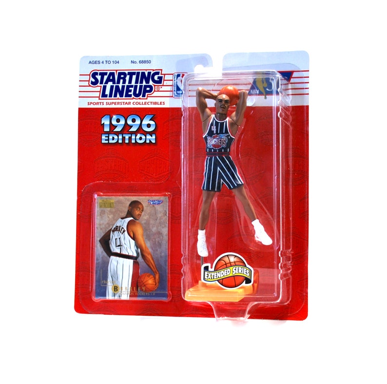 Charles Barkley Starting Line Up Figures Regular /& Extended 1996 Houston RocketsPhoenix Suns
