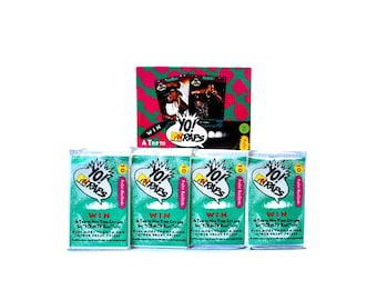 4 packs of Yo! MTV Raps Cards by Pro Set Original Series 1991