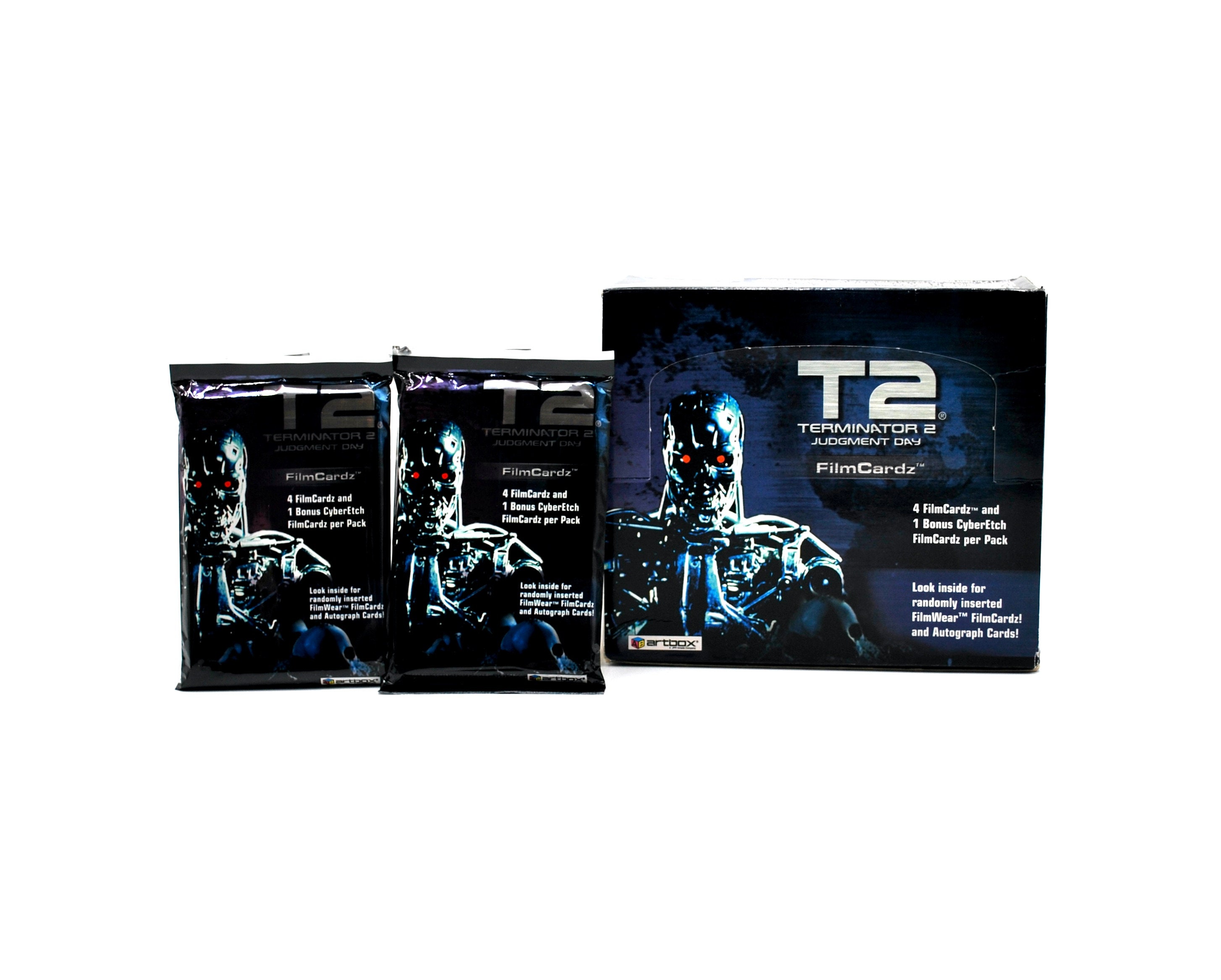 2 Packs T2 Terminator 2 Judgement Day Filmcardz by Artbox Rare - Etsy