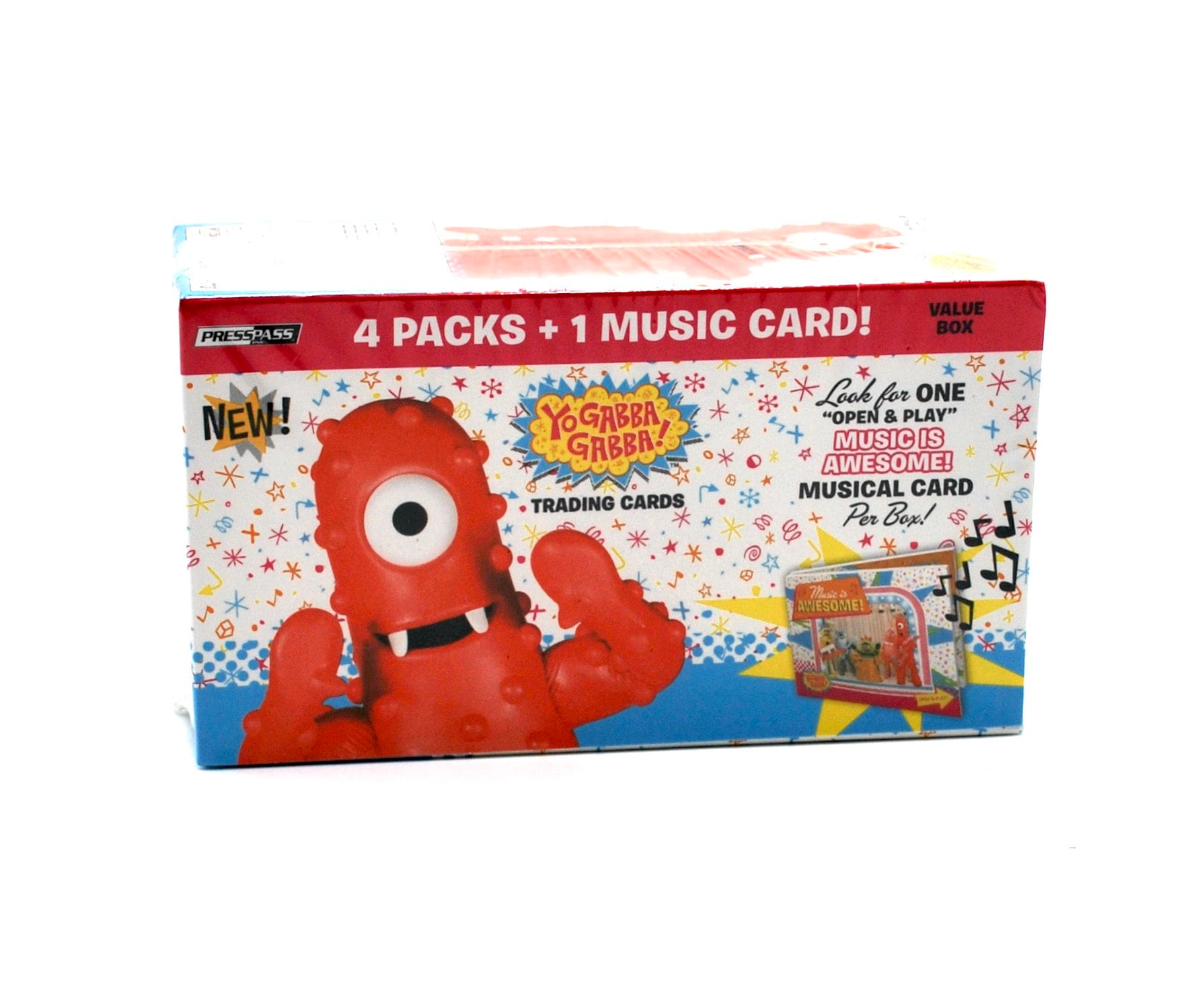 Yo Gabba Gabba! Blaster Box Includes 4 Packs of Trading Cards and 1 Music Card From Press Pass - Etsy Yo Gabba Gabba! Blaster Box Includes 4 Packs of Trading Cards and 1 Music Card From Press Pass - Etsy
