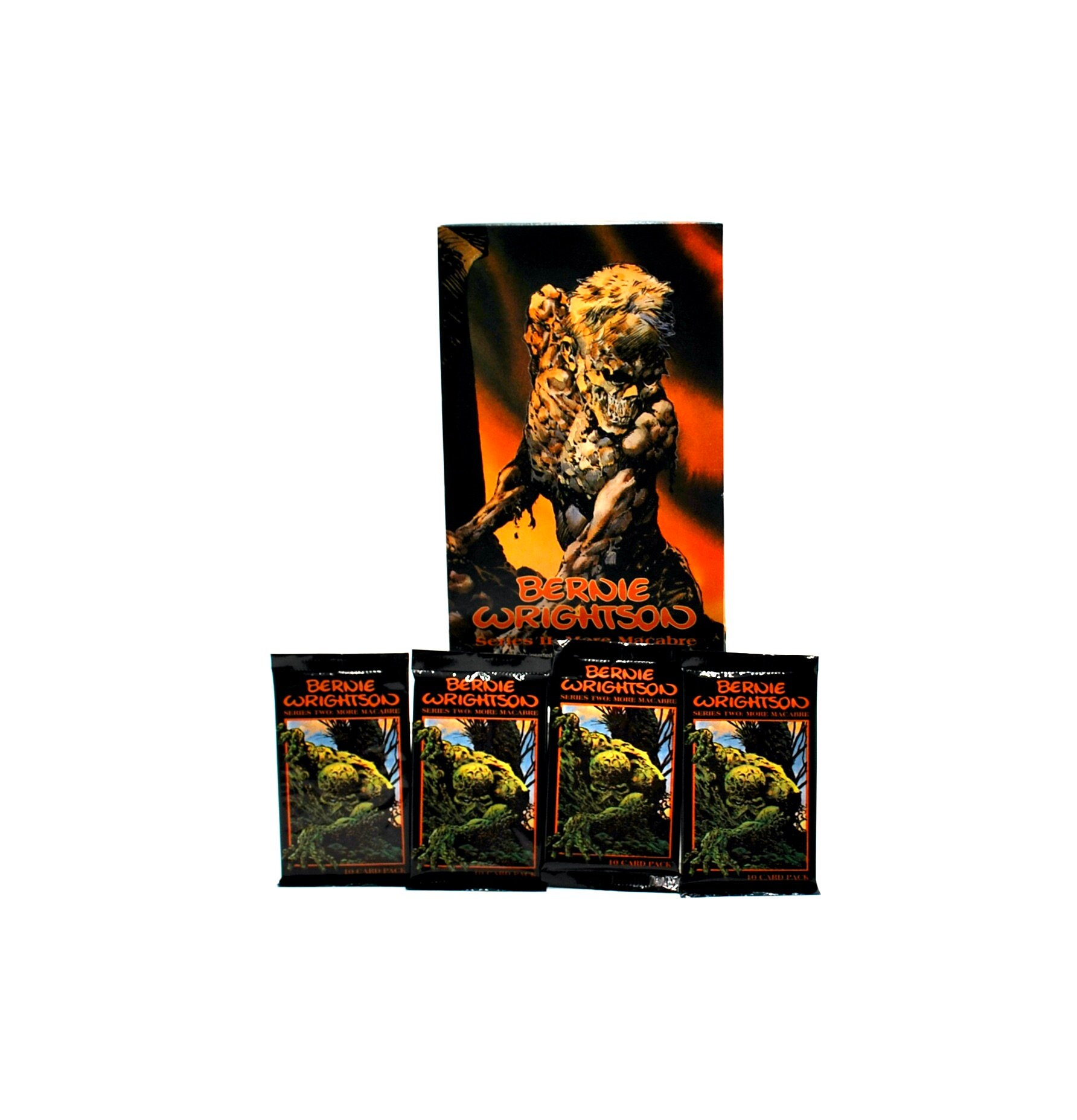 4 Packs Bernie Wrightson Trading Cards Series II More Macabre - Etsy