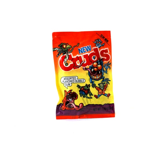 Cruds Assorted Flavored Bubble Gum Pack Monsters Made by World