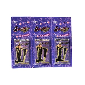 4 paquetes de tarjetas coleccionables de Sabrina, la bruja adolescente Melissa Joan Heart