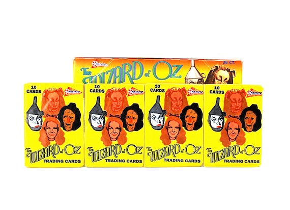4 Packs of Wizard of Oz Trading Cards by Pacific Judy Garland - Etsy 4 Packs of Wizard of Oz Trading Cards by Pacific Judy Garland - Etsy