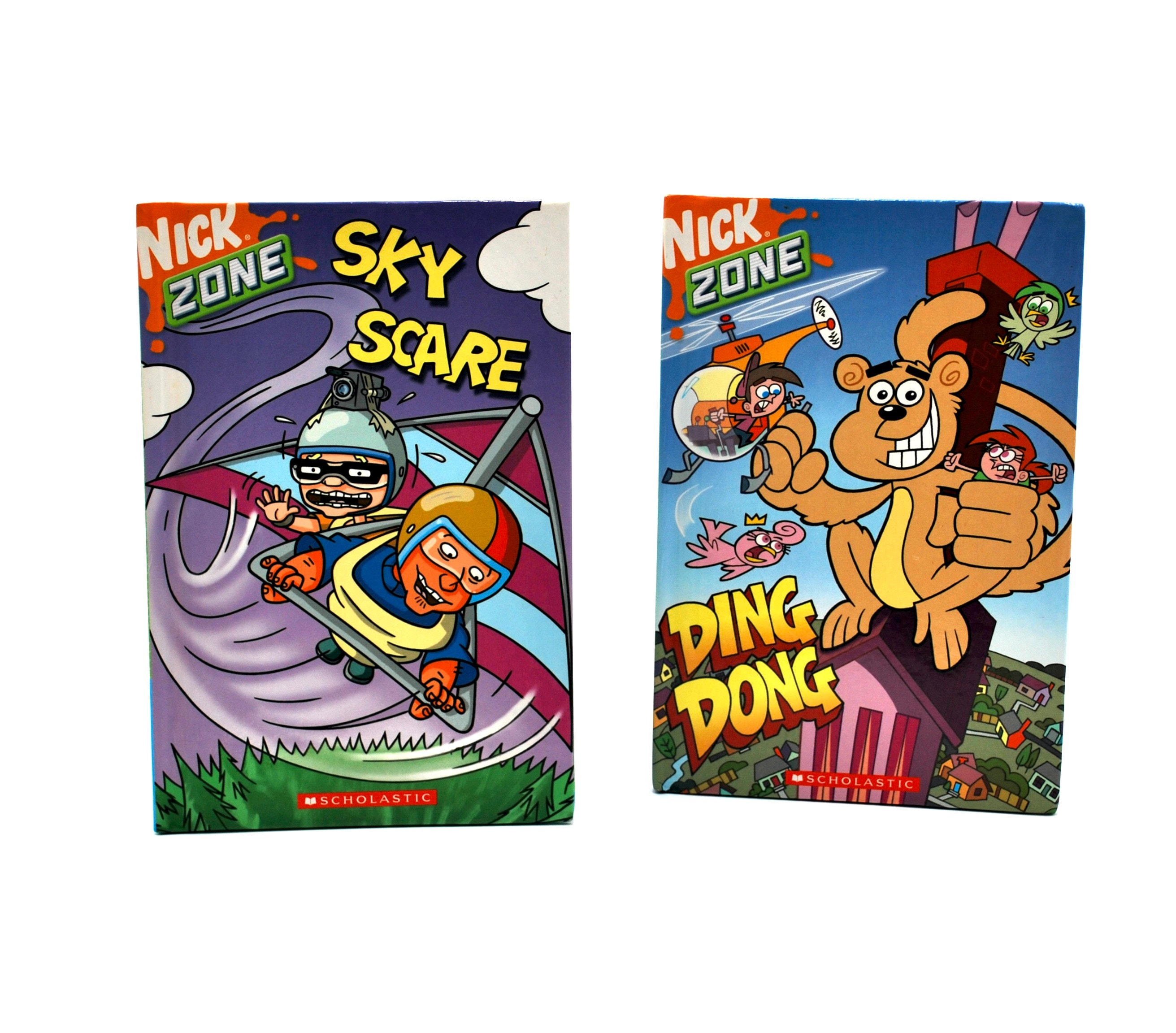 Nickelodeon Nick Zone Book Collection Jimmy Neutron, Fairly Odd Parents ...