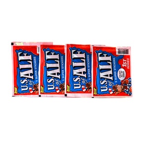 4 packs Alf Super Stickers U.S. of Alf by Zoot United States Travel