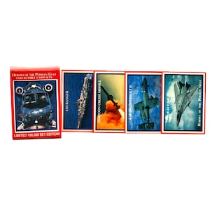 Heroes of the Persian Gulf Collectible Card Set Limited Edition  110 Cards