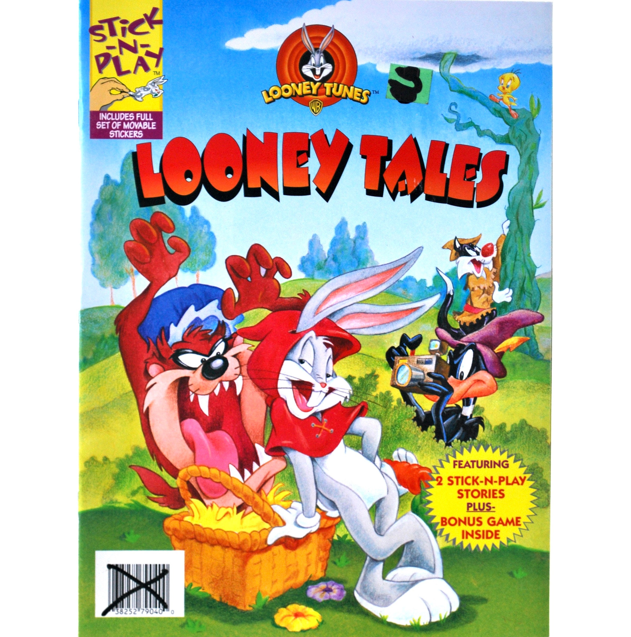 Looney Tunes Stick -N- Play Activity Book by Diamond Publishing