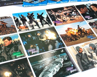 4 Packs Starship Troopers Trading Cards by Inkworks Bugs, Bugs