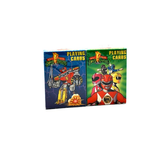 Mighty Morphin Power Rangers Sealed Playing Card Decks 1994 - Etsy Mighty Morphin Power Rangers Sealed Playing Card Decks 1994 - Etsy