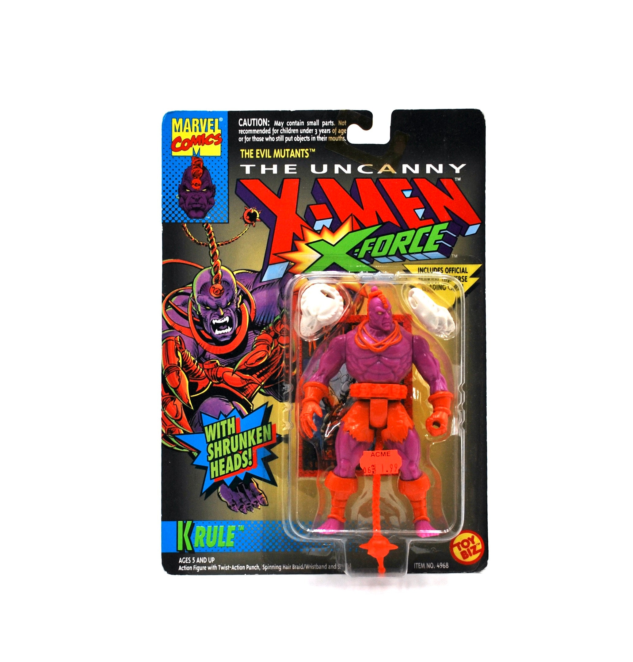 アメコミ hearts of darkness toy biz marvel comics 1996 Wolverine, The Punisher & Ghost Rider Hearts of