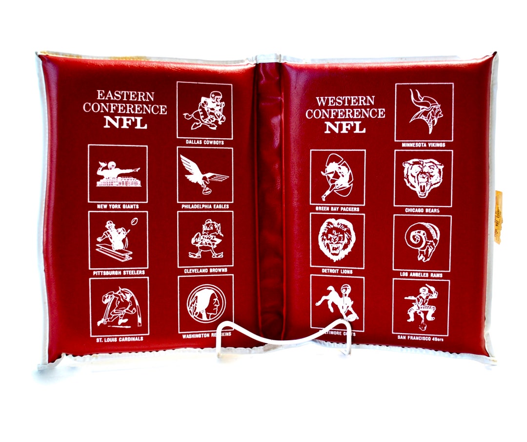 Vintage NFL Seat Cushion by Fleximat 60's East & West Etsy