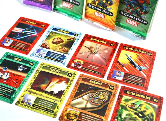 マーベル ジェニオ カード パック 4 枚 スーパーヒーロー 教育用