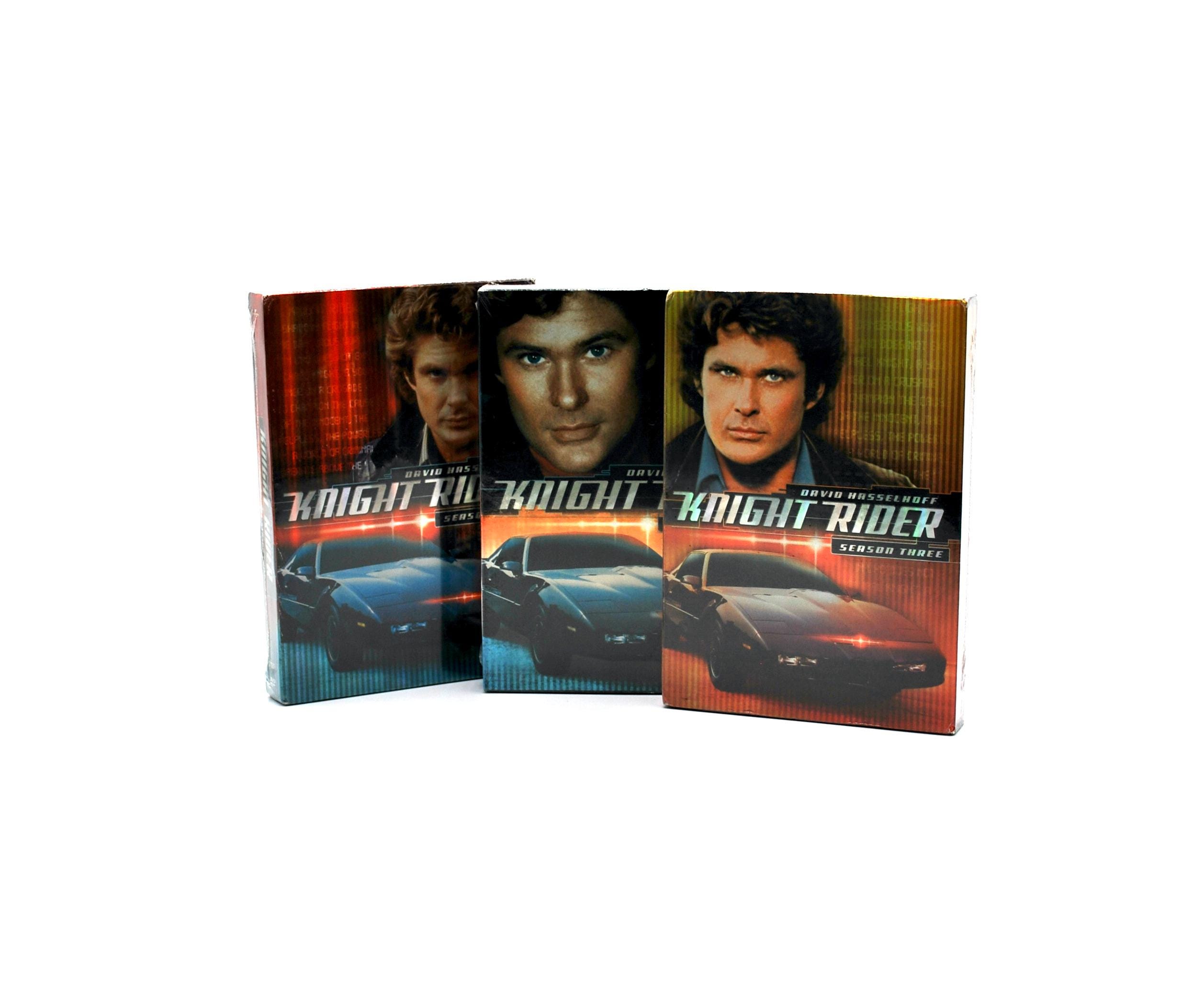 Sealed Knight Rider DVD Box Sets Seasons 1-3 David Hasselhoff