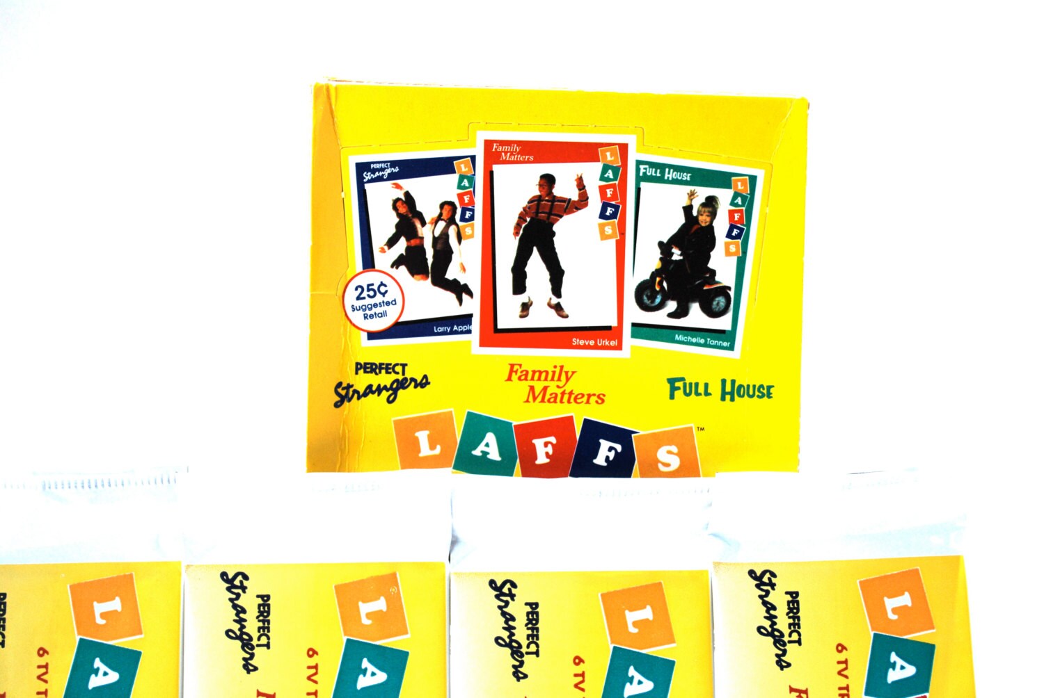 4 Packs Full House & Family Matters TV Trading Cards 1991 Bob 