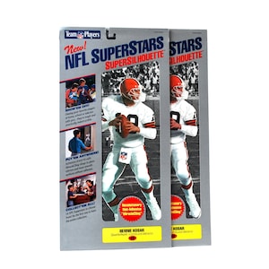 Bernie Kosar NFL Super Silhouette Cling Cleveland Browns Old Stock
