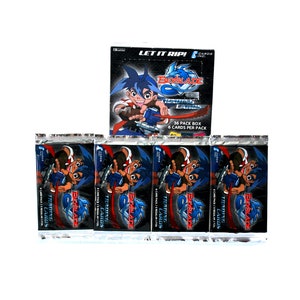 4 paquets de cartes à collectionner BeyBlade par Cards Inc