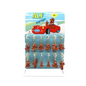 Alf Keychain By Russ Productions 1988 Old Stock HA, I kill me!