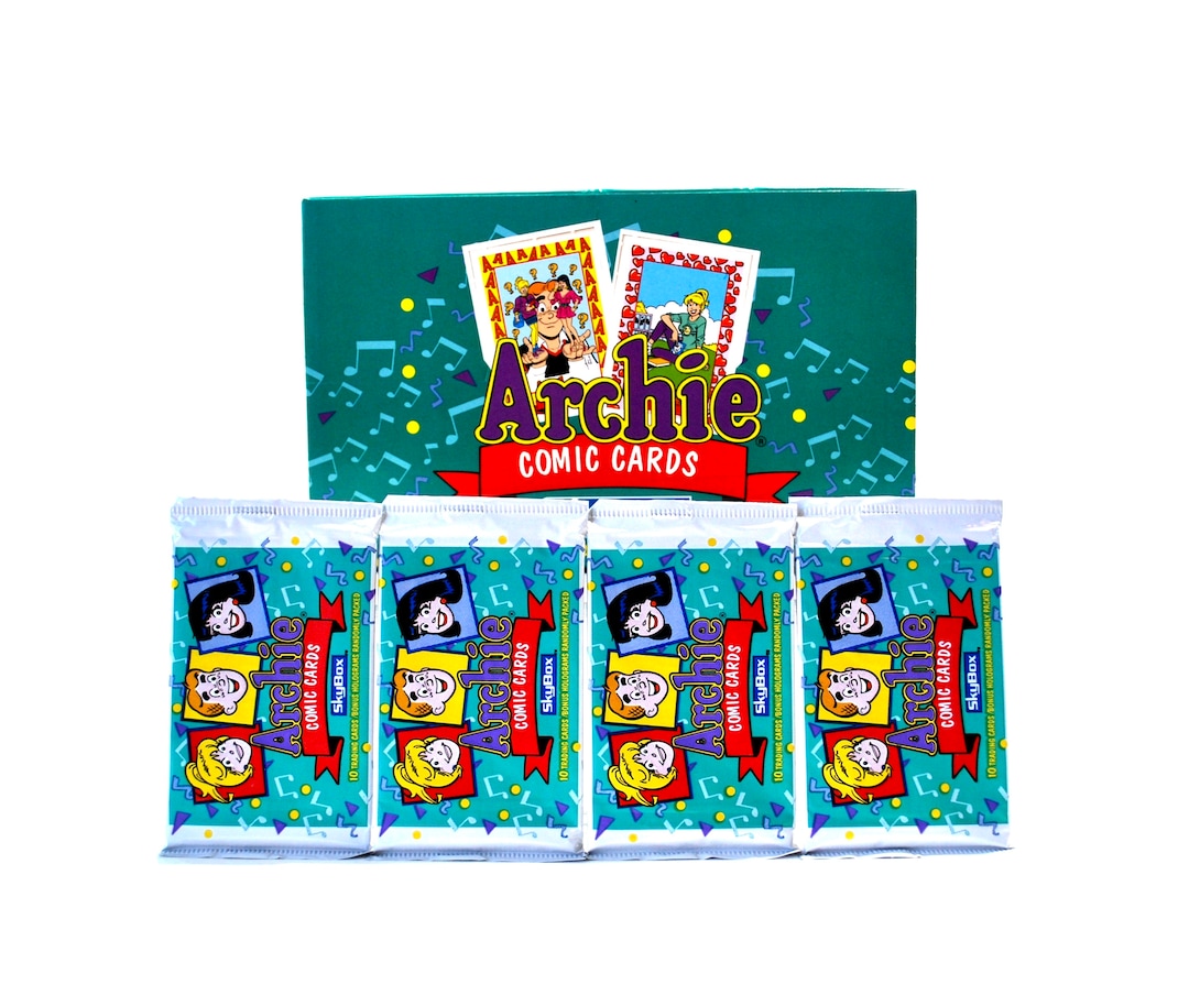 4 Packs of Archie Comic Trading Cards by Skybox 1992 - Etsy