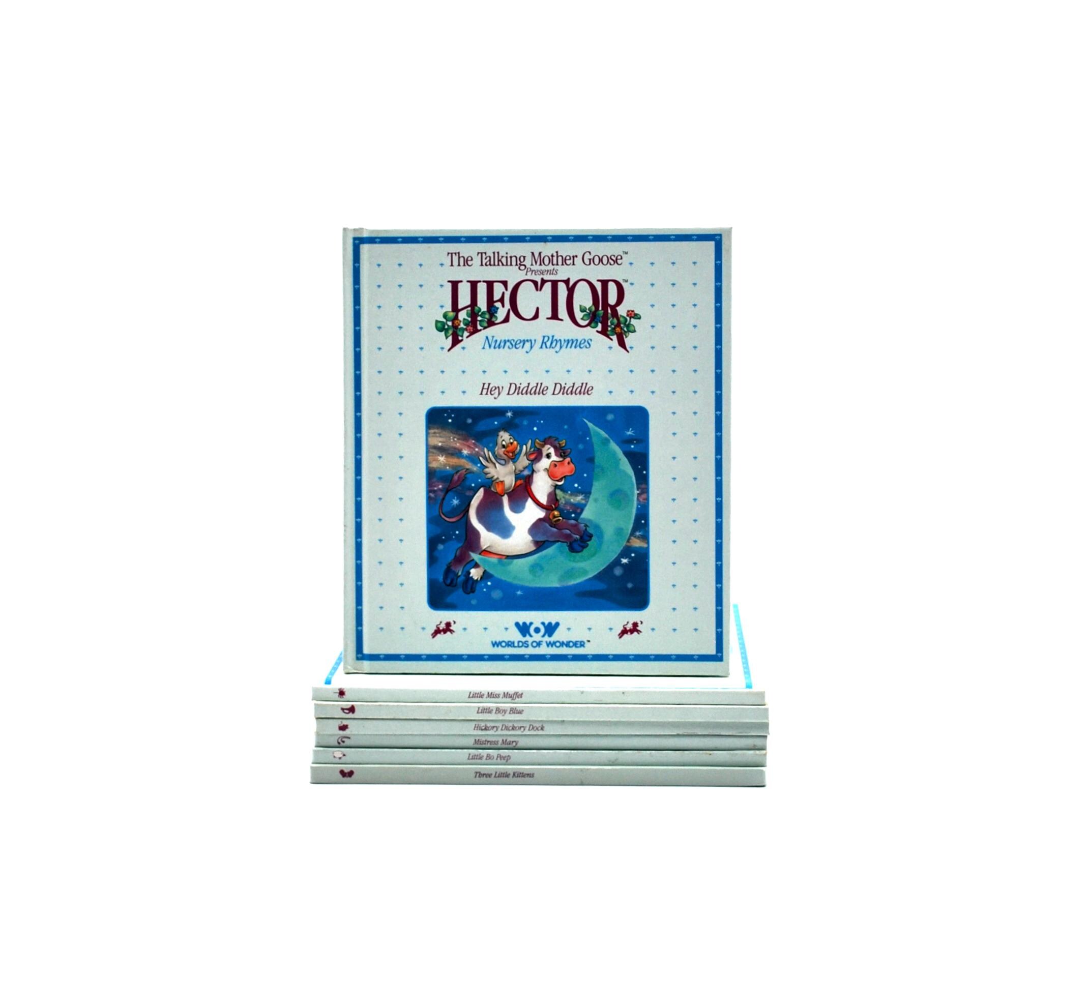 The Talking Mother Goose Hector Nursery Rhyme Book Collection WOW