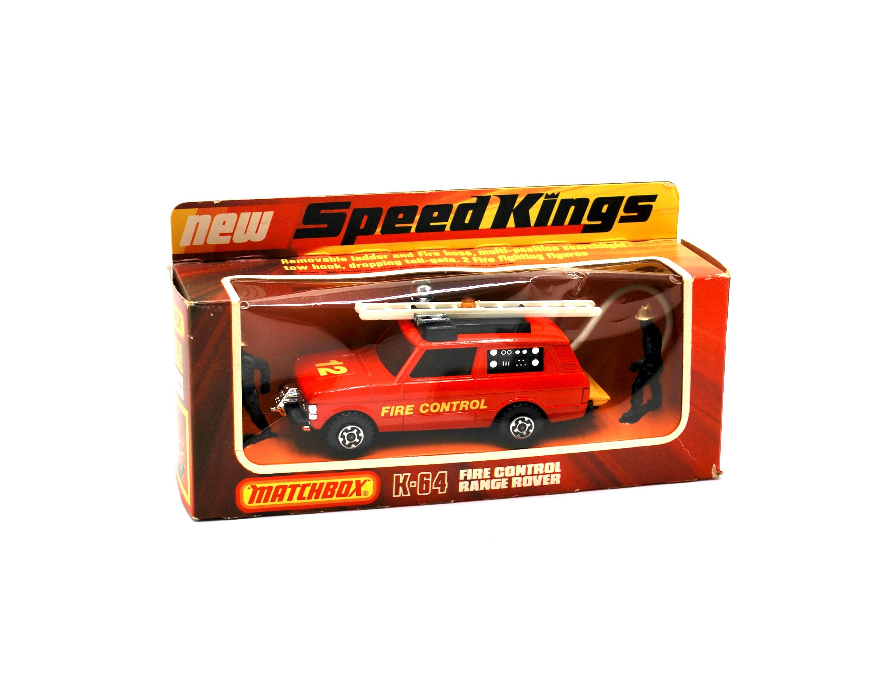 Matchbox Speed Kings K 64 Fire Control Range Rover MIB - Etsy