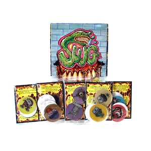 4 packs of Slug Pogs Series One The Only Milkcap With Magic Motion 1994