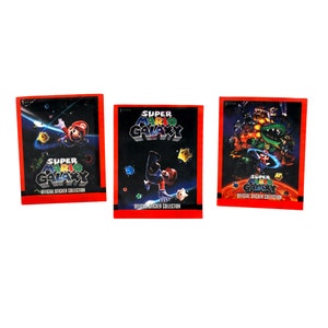 3 Packungen Super Mario Galaxy Sticker Nintendo Video Game von Enterplay
