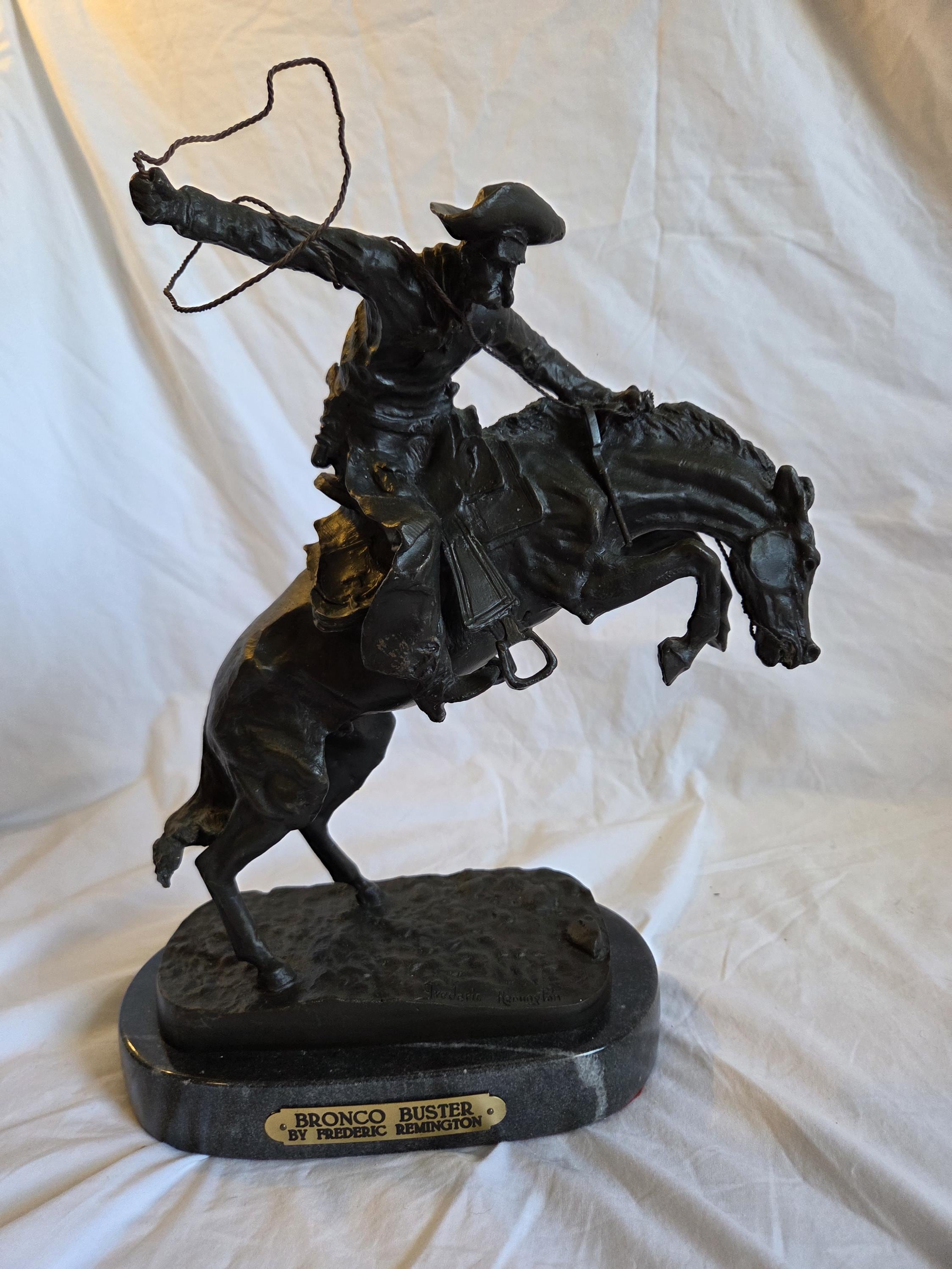 フレデリック・レミントン Frederic Remington 置物 金属製 Yahoo!オークション -「frederic remington」の落札相場・落札価格