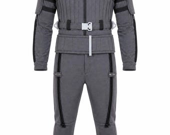 Combinaison tactique de science-fiction pour homme : body utilitaire cyberpunk, costume de commandant de l'espace