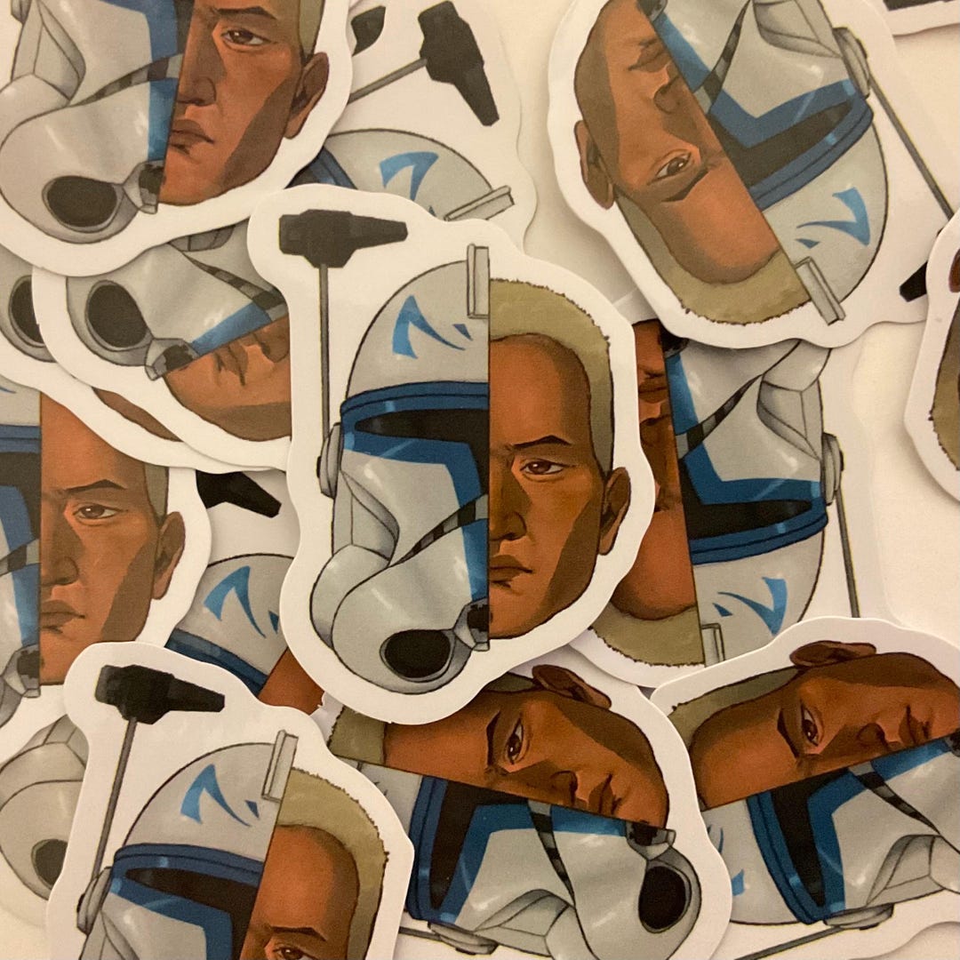 Captain Rex Sticker - Etsy