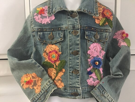 2017 primavera hembra chaqueta de mezclilla casual decorado chaqueta de mezclilla  ropa lentejuelas Flor de gran tamaño chaqueta de las mujeres|women jacket  coat|jacket coatdecorated denim jackets - AliExpress