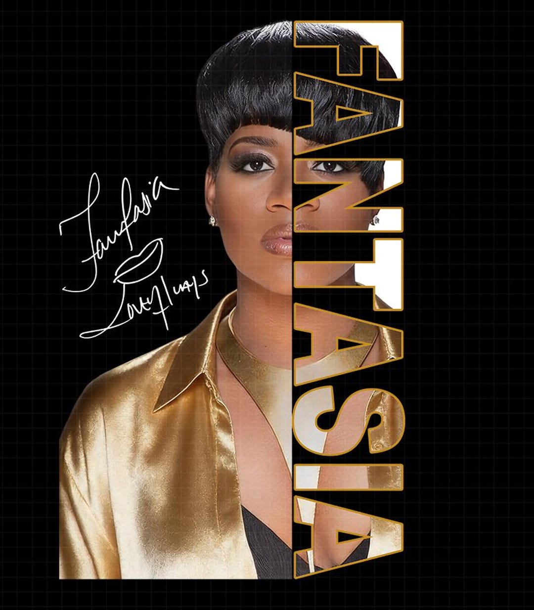 Fantasia Barrino PNG File Rock Soul 2026 Tour PNG Concert T Shirt Il 5fdt 