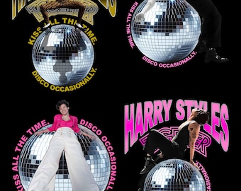 Harry Styles Tour Bundle PNG-Datei Design, Konzert T-Shirt Grafik (Digitaler Download)