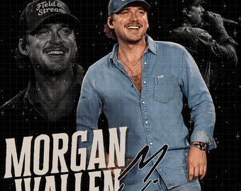 Morgan Wallen Still The Problem Tour 2026 PNG (Digitaler Download)