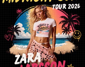 Zara Larsson Midnight Sun PNG, Skandinavisches Pop-Konzert (Digitaler Download)