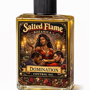 Domination Control Oil for Personal Power and Influence (Jojoba Base)